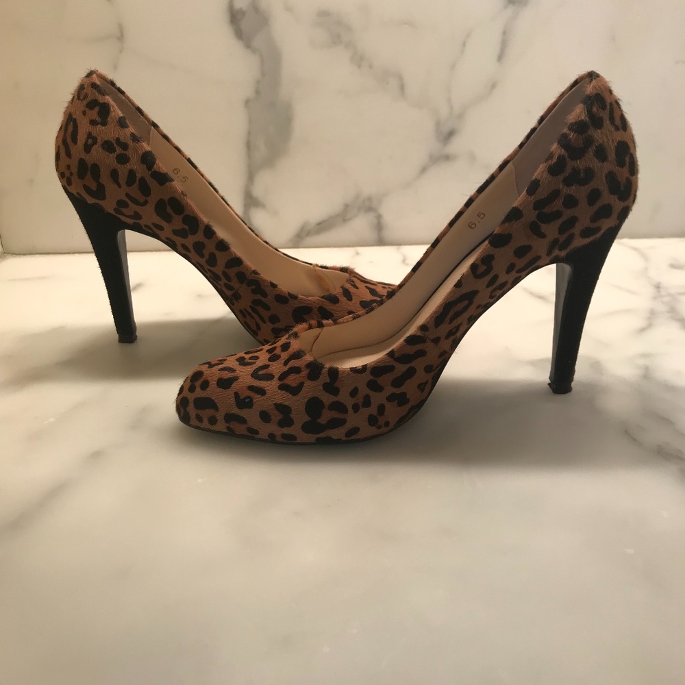 C. Wonder Cheetah print heels